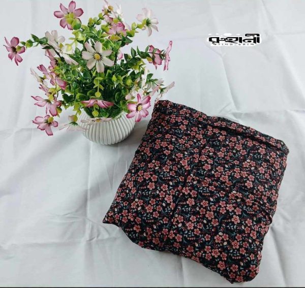 লিলেন নিকাব হিজাব | Lilen Niqab Hijab with Cute Small Flowers