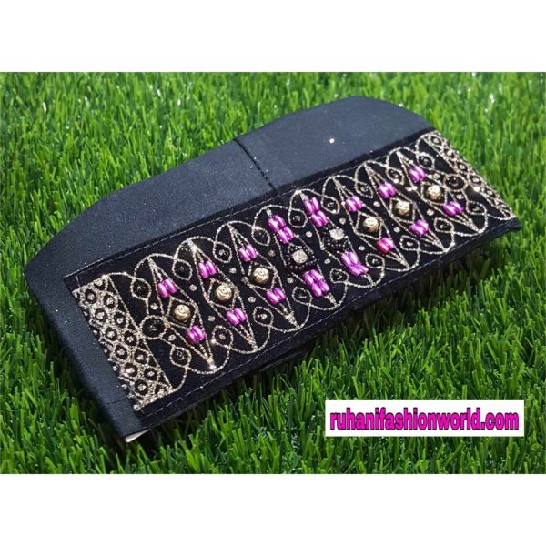 স্টোন বসানো ইনার ক্যাপ | Trendy Pink Stone Inner Cap