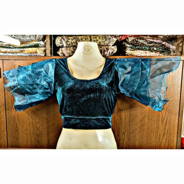ভেলভেট ব্লাউজ | Velvet Blouse | Pankha Hata